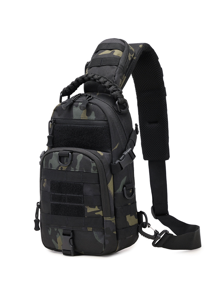 Fishing Kit Compact - メンズウエストバッグスポーツショルダーアウトドアファニーパックキャンプハイキング釣り登山バックパック男性旅行スリングチェストバッグ 가방