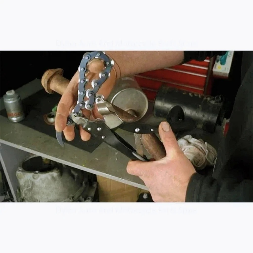 Multi Tool Plier - ヘビーデューティーチェーンパイプカッター、チェーン排気管カッターツール、マルチホイールブレードテールスチールチューブカッター、切断用ロッキングプライヤー