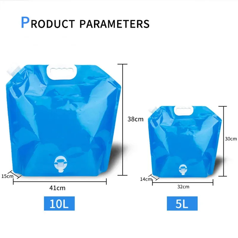 1/3/5 個 10L キャンプウォーターバッグポータブル折 - Water Bag Collapsible のレビューと価格