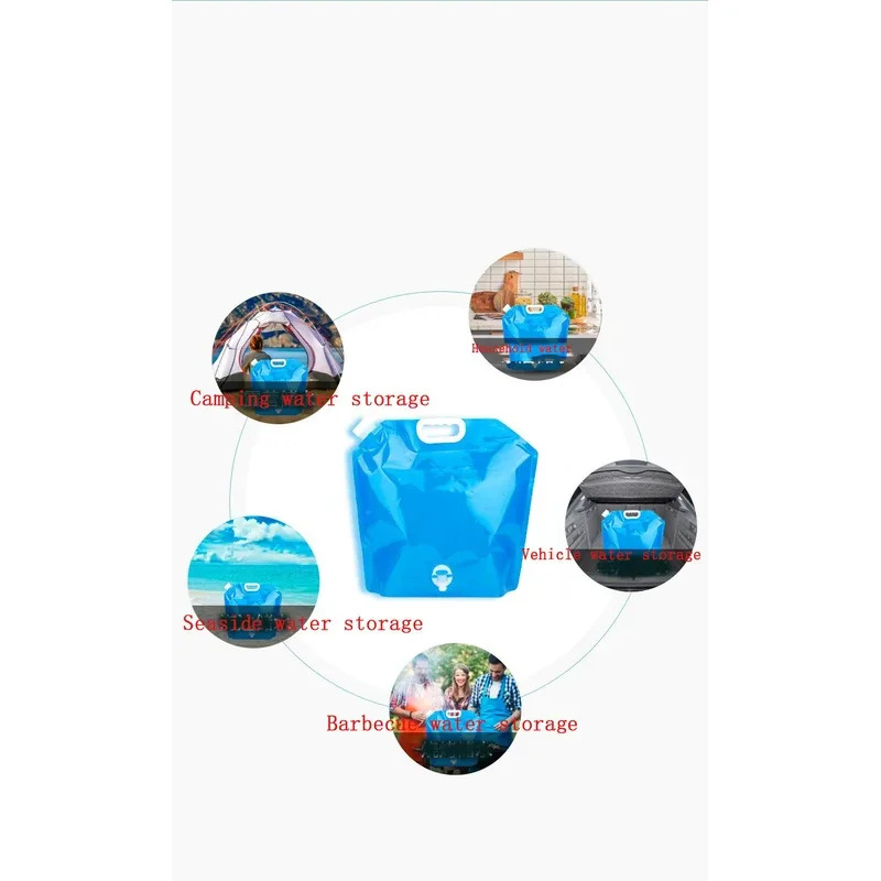 1/3/5 個 10L キャンプウォーターバッグポータブル折 - Water Bag Collapsible のレビューと価格