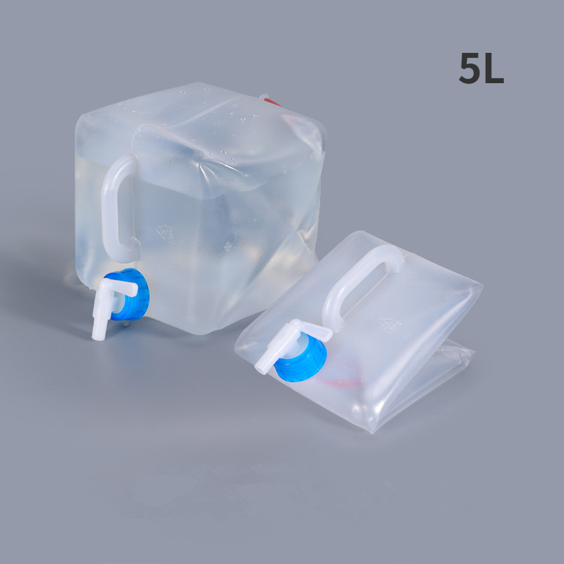 1Pc 5L プラスチック製空の折りたたみ可能なウォーターバ - Water Bag Collapsible のレビューと価格