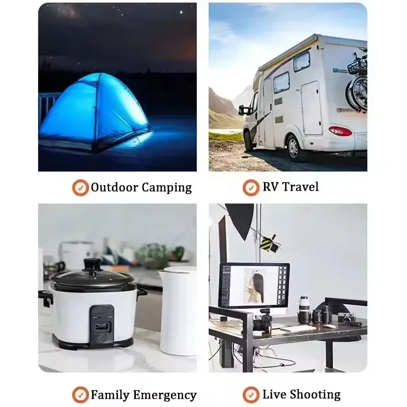 ポータブル電源 300W 220V、333Wh、90000m - Solar Emergency Charger のレビューと価格