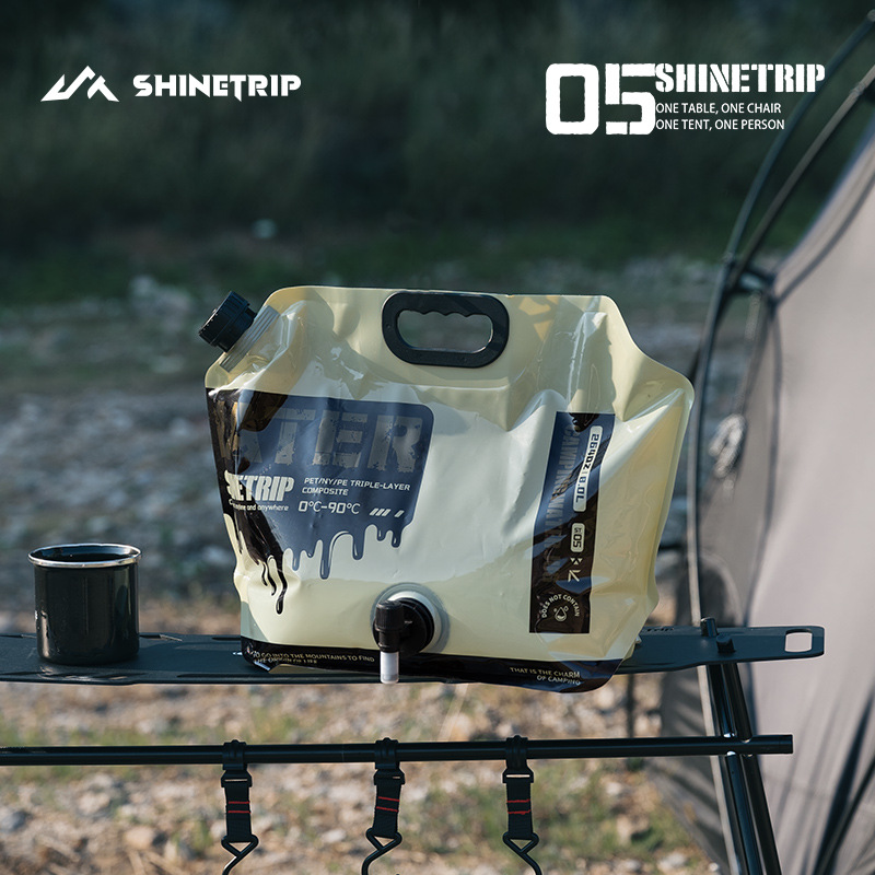 2 個アウトドアキャンプ水貯蔵バッグ ShineTrip 8 - Water Bag Collapsible のレビューと価格