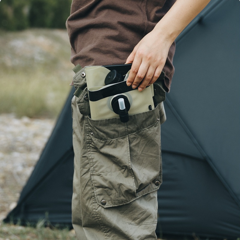 2 個アウトドアキャンプ水貯蔵バッグ ShineTrip 8 - Water Bag Collapsible のレビューと価格
